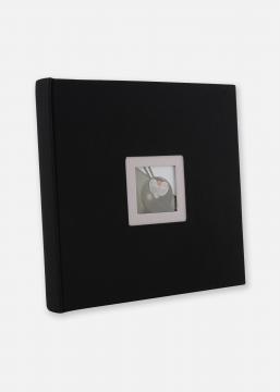 Black & White Album Svart - 26x25 cm (50 Svarta sidor / 25 blad)