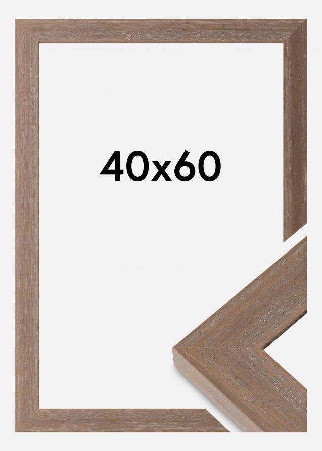 Ram Juno Akrylglas Grå 40x60 cm