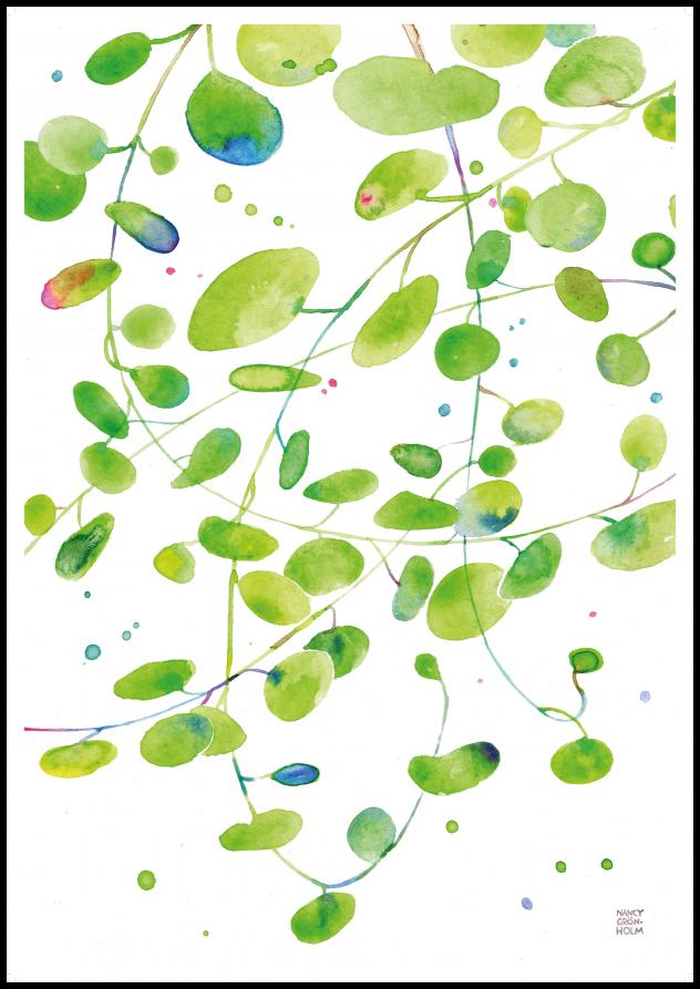 Green Leaves - Green isle studio Poster