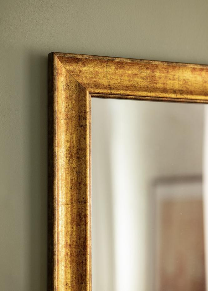 Spegel Saltsjbaden Guld 70x100 cm