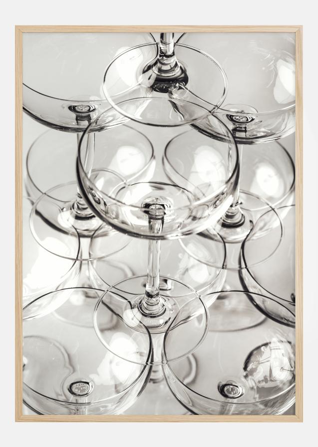 Champagne tower III Poster
