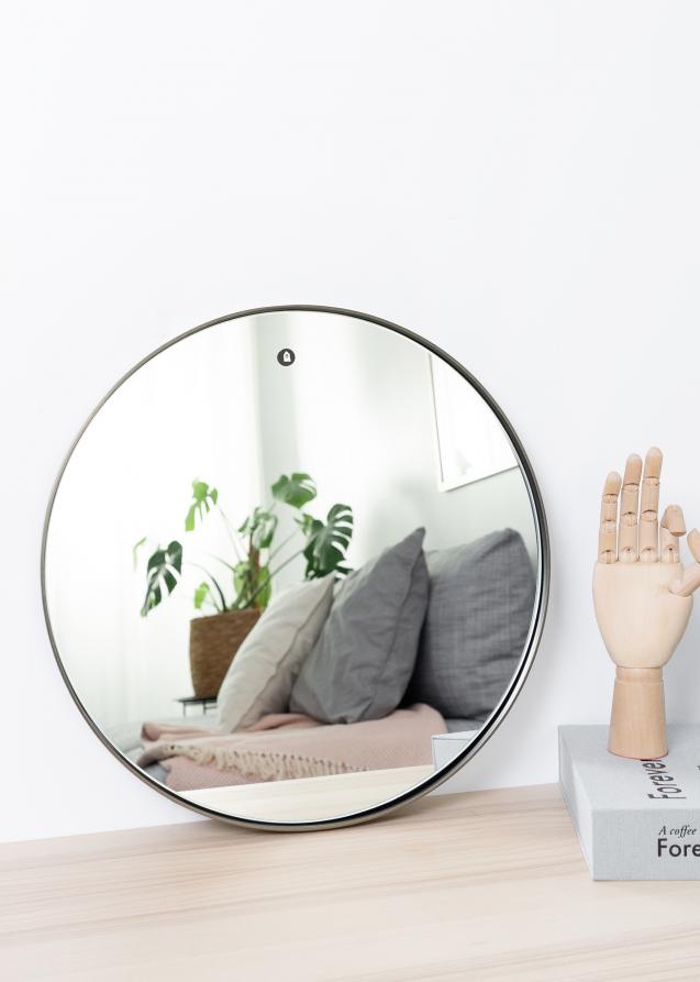 Spegel House Doctor Reflektion Svart 40 cm Ø