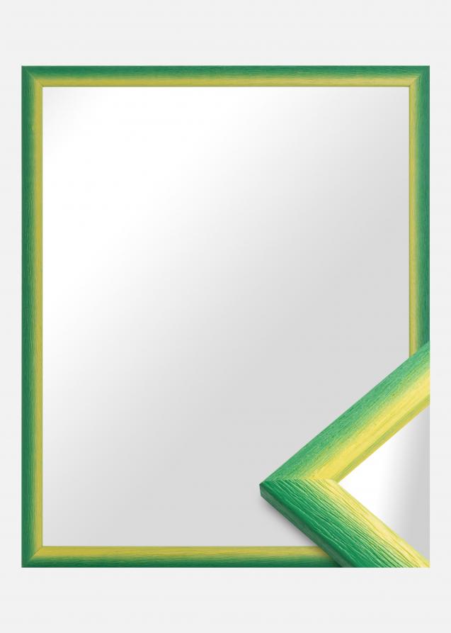 Spegel Cornwall Grön - Egna Mått