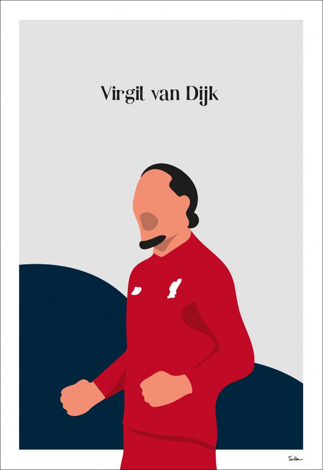 Virgil van Dijk Poster