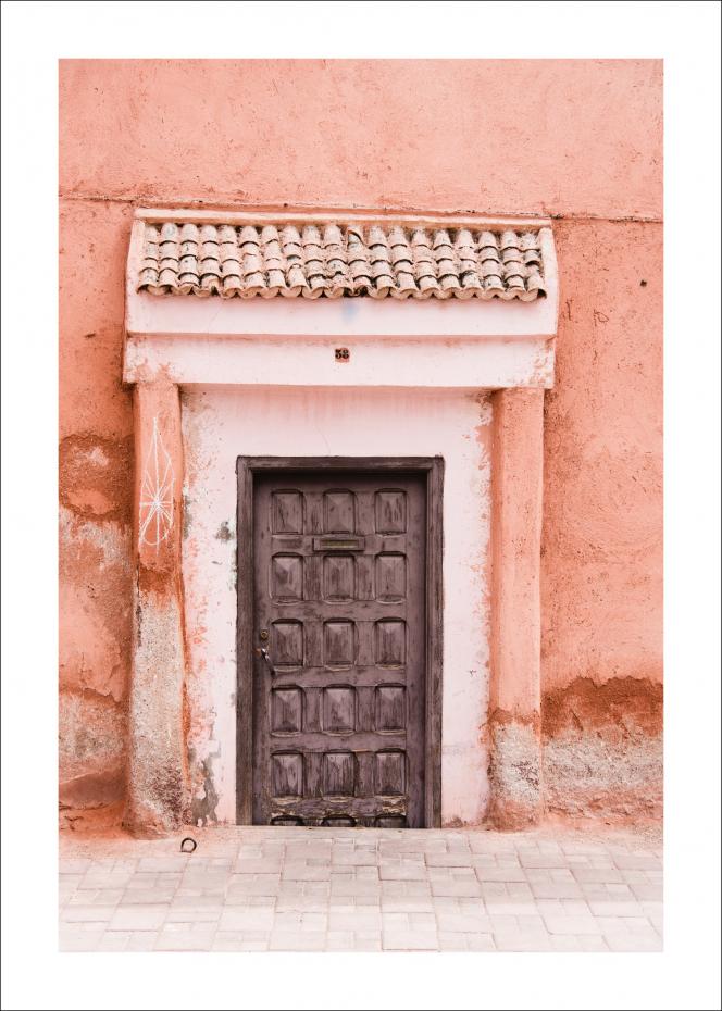 Marocco-pastell Poster