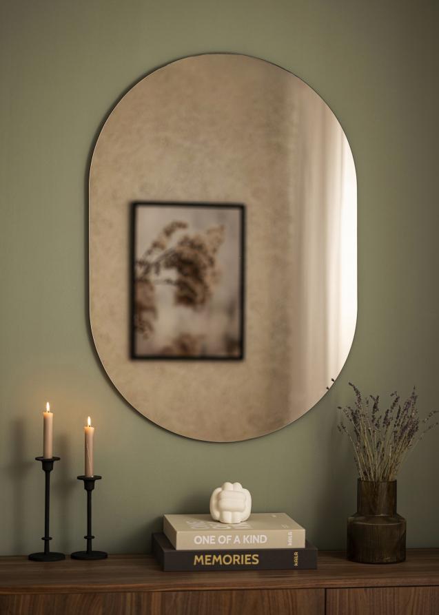 KAILA Spegel Oval Dark Bronze 70x100 cm