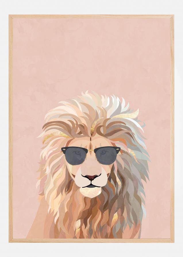 Cool cat lion Poster