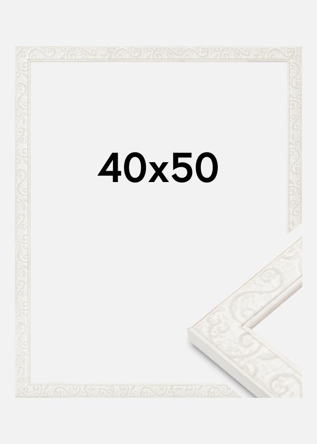 Ram Milton Akrylglas Vit 40x50 cm