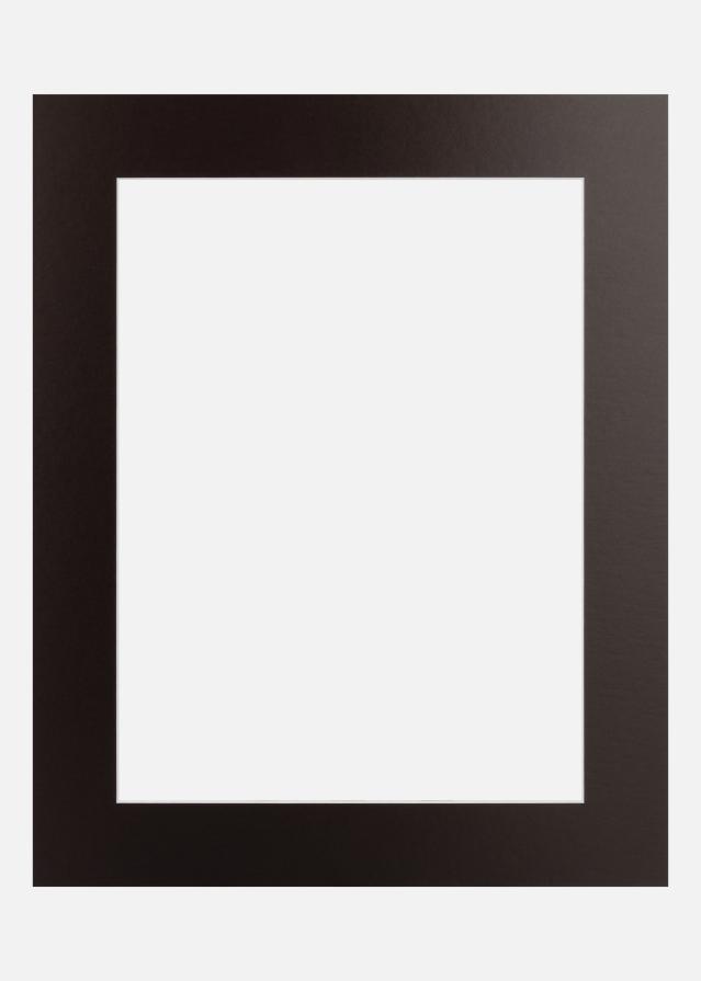 Passepartout Oil-Rubbed Bronze Metal (Vit kärna) 40x50 cm (28,7x41 - A3)