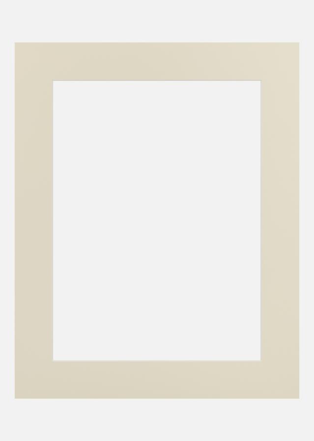 Passepartout Half & Half (Vit kärna) 40x50 cm (29x39)