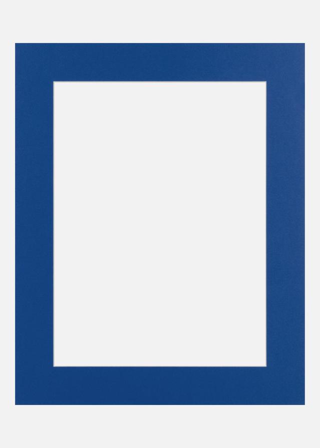 Passepartout Blue Wave (Vit kärna) 50x70 cm (41x58,4 - A2)
