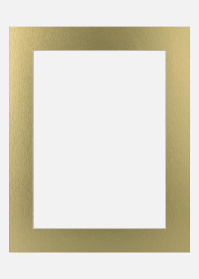 Passepartout Sun Metal (Vit kärna) 60x80 cm (49x69)