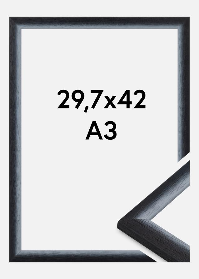 Ram Cornwall Akrylglas Svart 29,7x42 cm (A3)