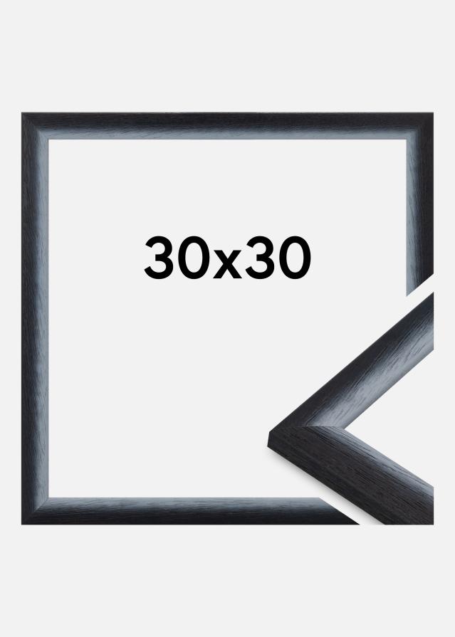 Ram Cornwall Akrylglas Svart 30x30 cm