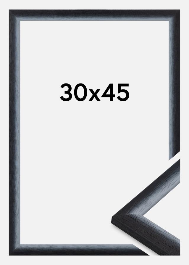 Ram Cornwall Akrylglas Svart 30x45 cm