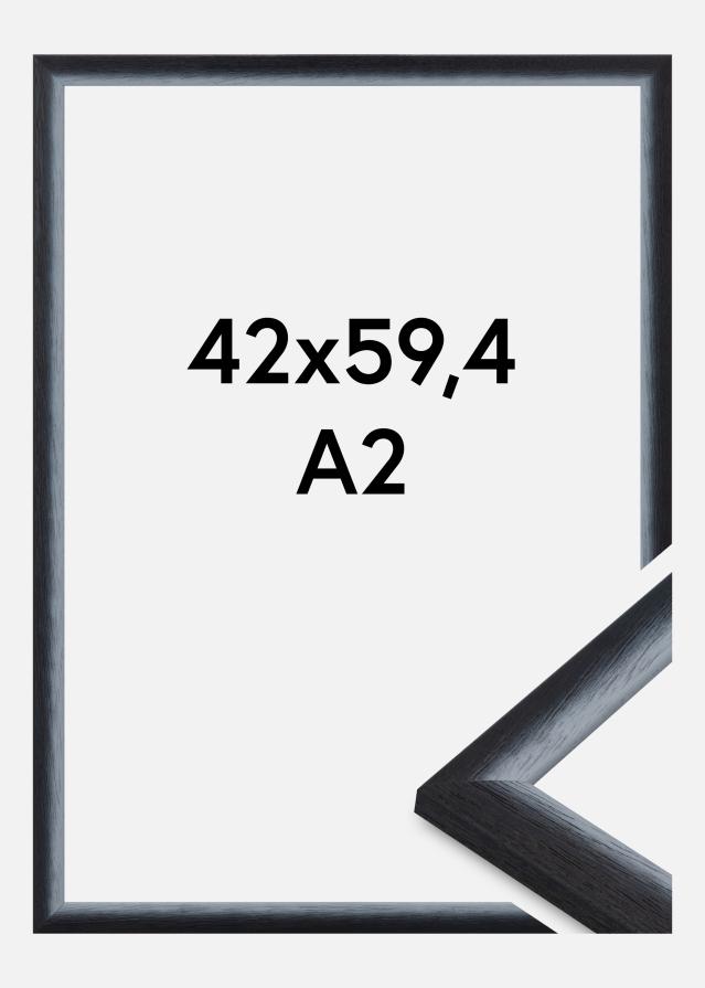 Ram Cornwall Akrylglas Svart 42x59,4 cm (A2)