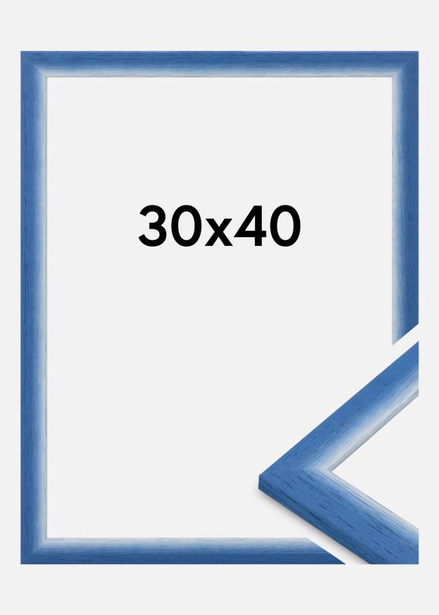 Ram Cornwall Akrylglas Blå 30x40 cm