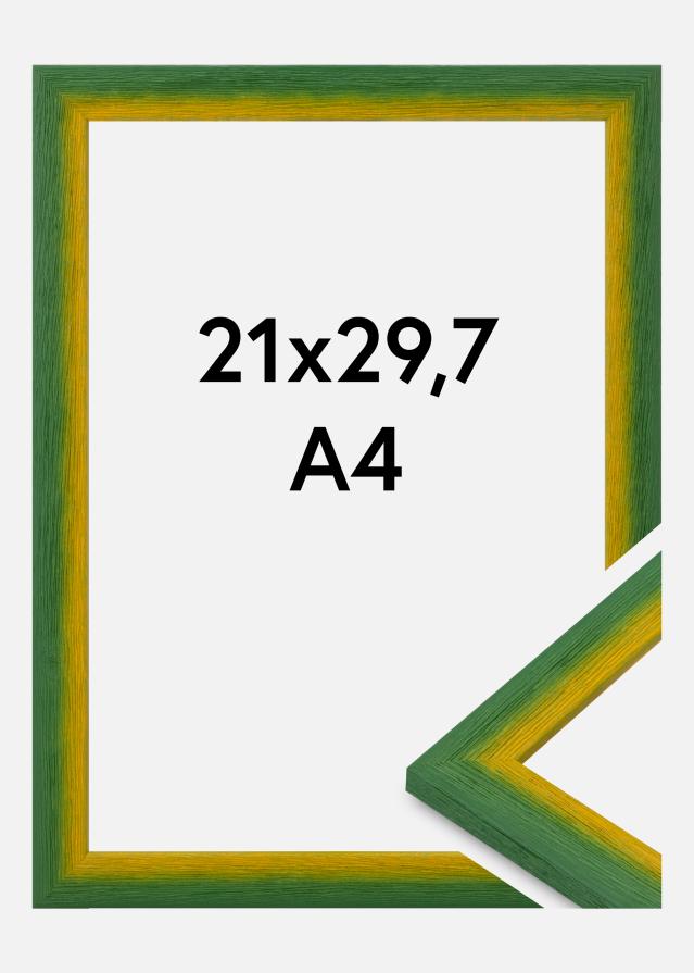 Ram Cornwall Akrylglas Grön 21x29,7 cm (A4)