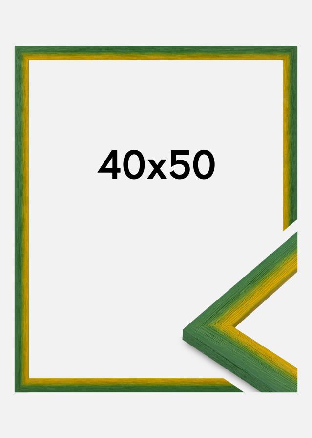 Ram Cornwall Akrylglas Grön 40x50 cm