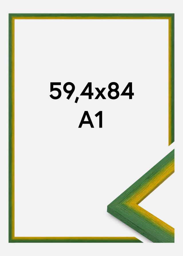 Ram Cornwall Akrylglas Grön 59,4x84,1 cm (A1)
