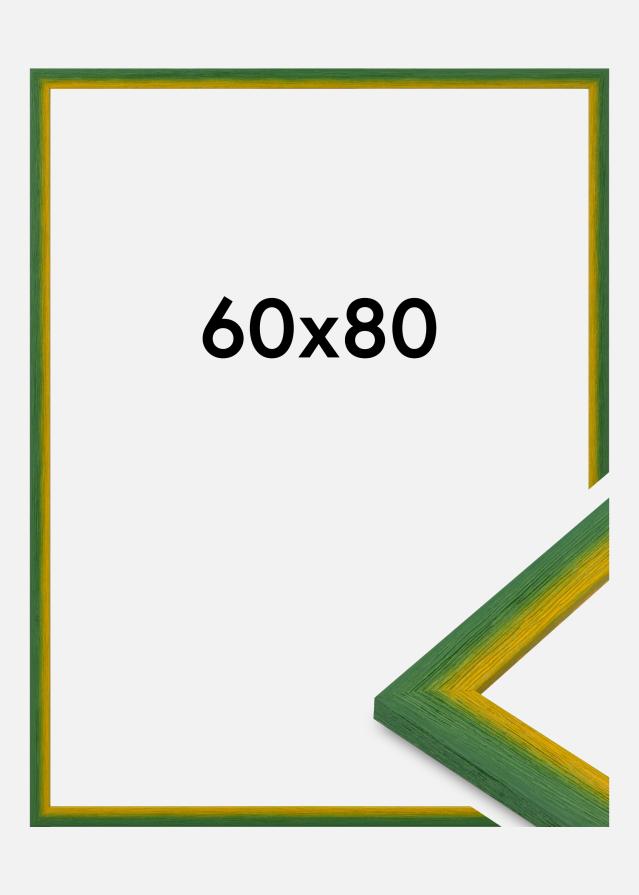 Ram Cornwall Akrylglas Grön 60x80 cm