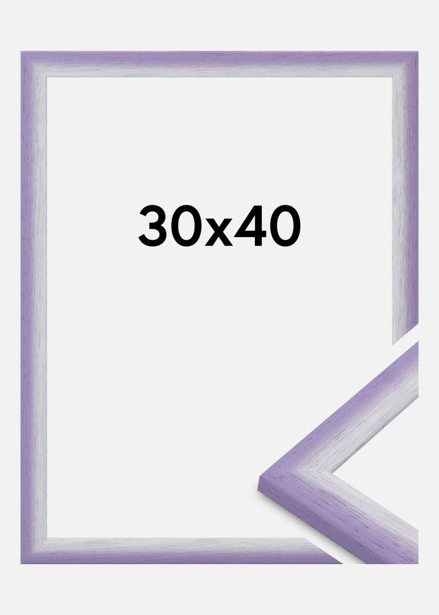 Ram Cornwall Akrylglas Ljuslila 30x40 cm