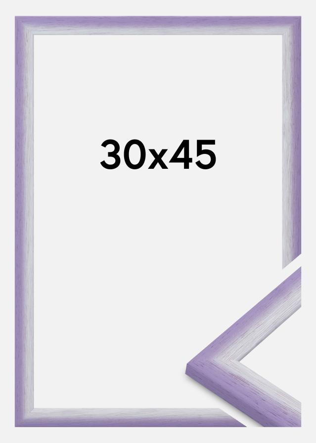 Ram Cornwall Akrylglas Ljuslila 30x45 cm