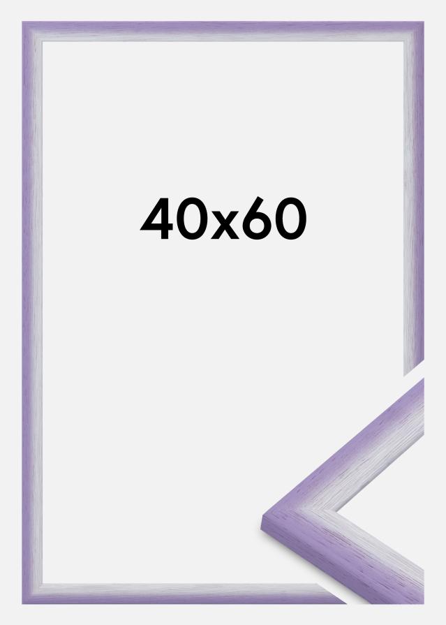 Ram Cornwall Akrylglas Ljuslila 40x60 cm