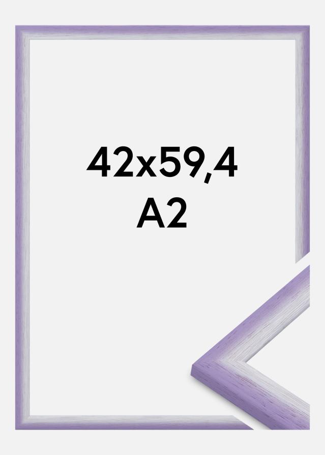 Ram Cornwall Akrylglas Ljuslila 42x59,4 cm (A2)