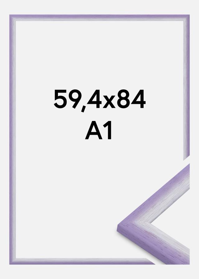 Ram Cornwall Akrylglas Ljuslila 59,4x84,1 cm (A1)