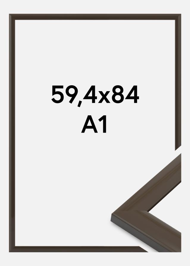 Ram Dorset Akrylglas Mörkgrå 59,4x84,1 cm (A1)