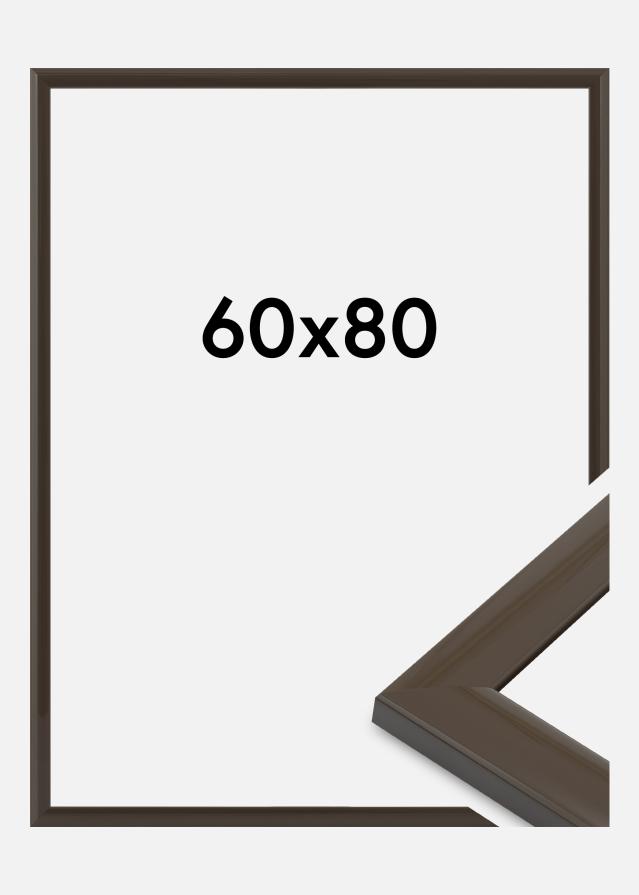 Ram Dorset Akrylglas Mörkgrå 60x80 cm