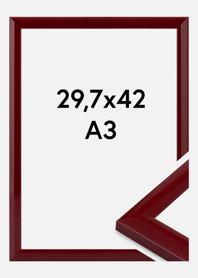 Ram Dorset Akrylglas Mörkröd 29,7x42 cm (A3)