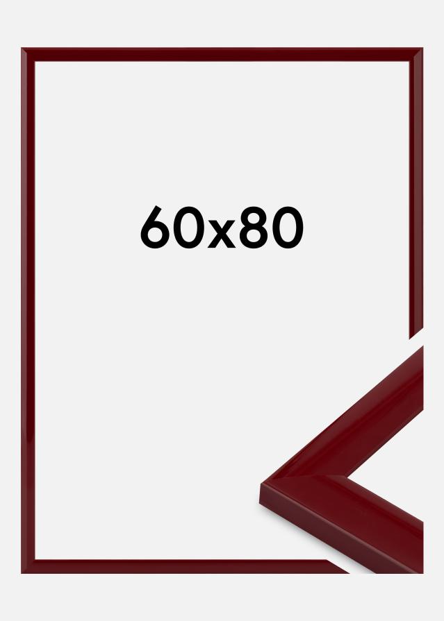 Ram Dorset Akrylglas Mörkröd 60x80 cm