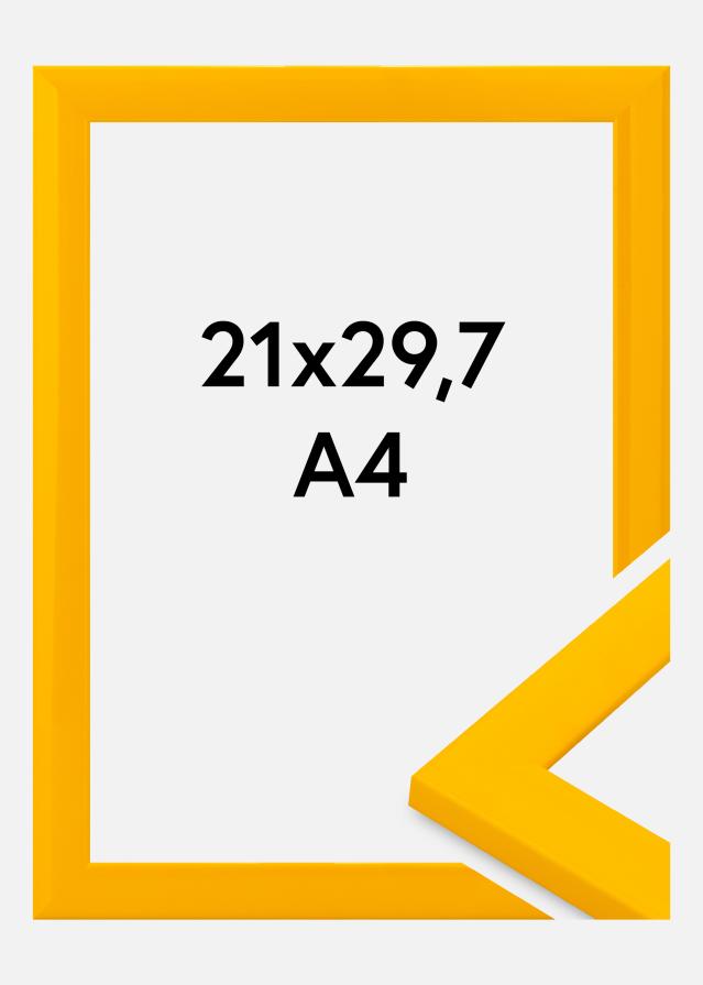 Ram Dorset Akrylglas Gul 21x29,7 cm (A4)