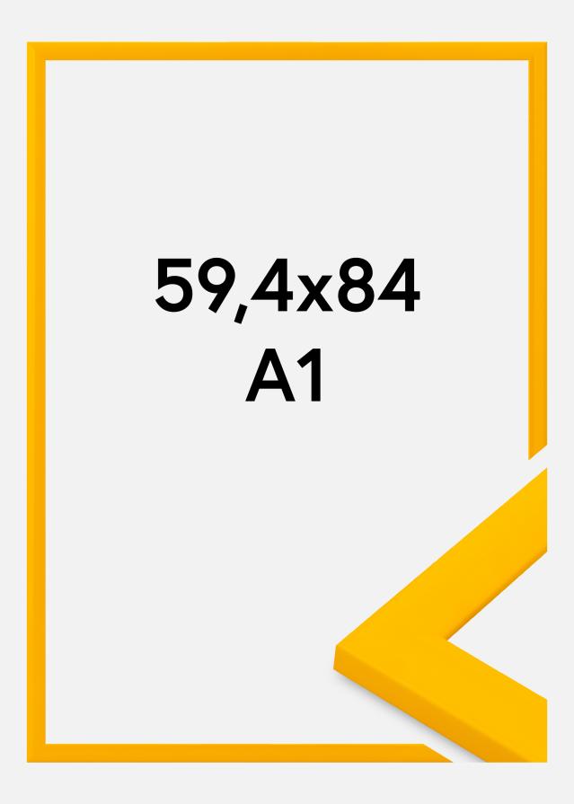 Ram Dorset Akrylglas Gul 59,4x84,1 cm (A1)