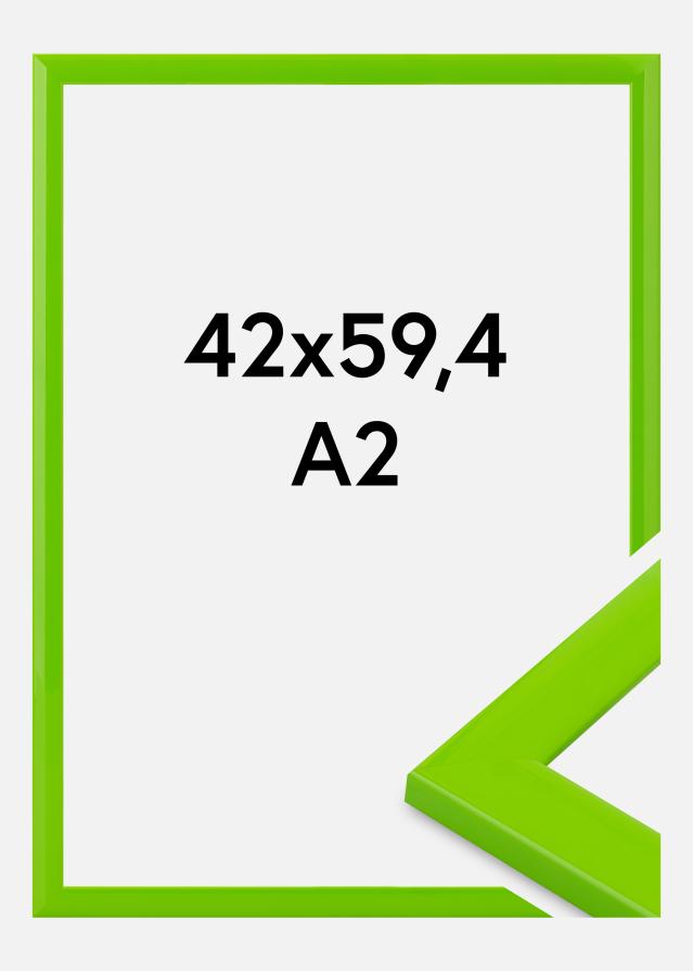 Ram Dorset Akrylglas Ljusgrön 42x59,4 cm (A2)