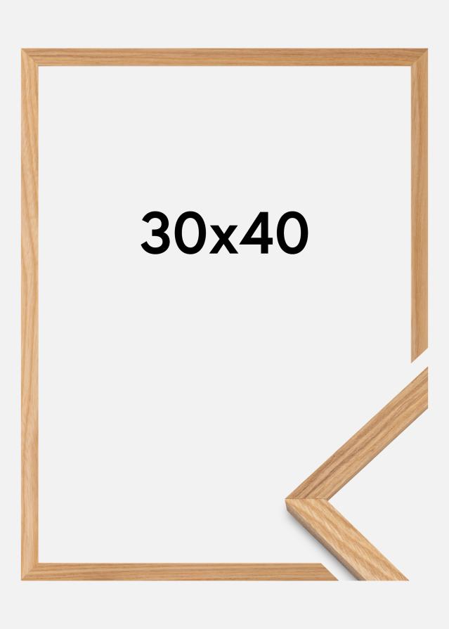 Ram Massiv Ek Akrylglas 30x40 cm