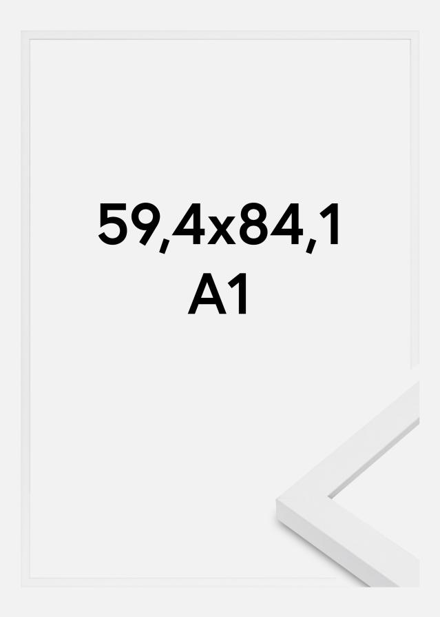 Ram Modern Akrylglas Vit 59.4x84,1 cm (A1)