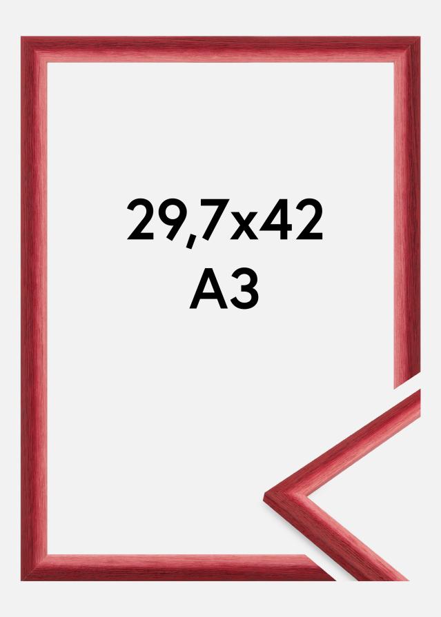 Ram Cornwall Akrylglas Mörkröd 29,7x42 cm (A3)