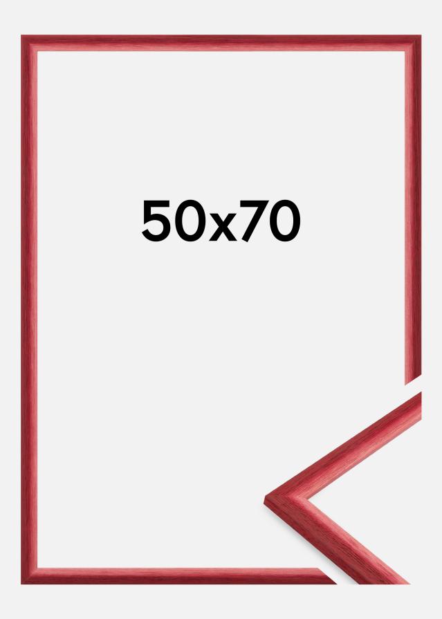 Ram Cornwall Akrylglas Mörkröd 50x70 cm