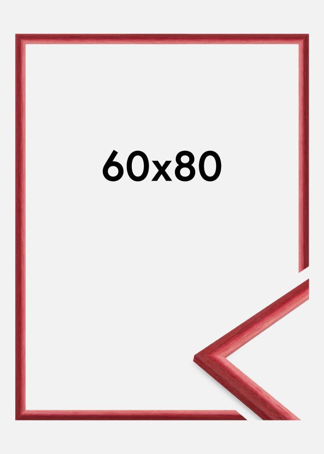 Ram Cornwall Akrylglas Mörkröd 60x80 cm