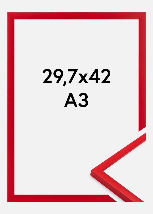 Ram Kent Akrylglas Röd 29.7x42 cm (A3)