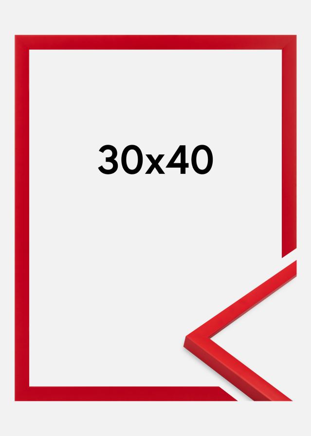 Ram Kent Akrylglas Röd 30x40 cm