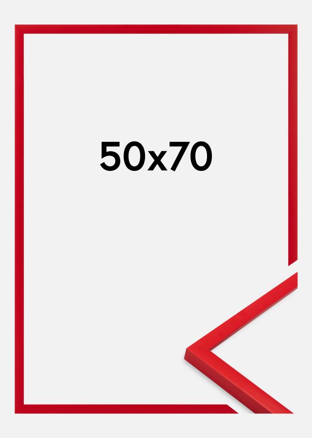 Ram Kent Akrylglas Röd 50x70 cm