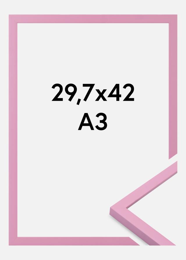 Ram Kent Akrylglas Rosa 29,7x42 cm (A3)