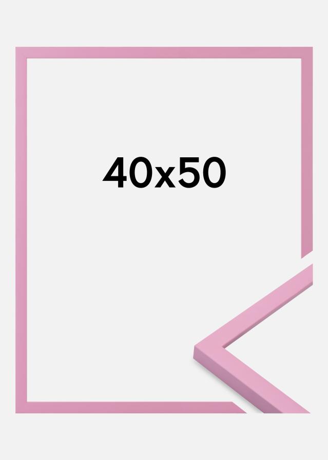 Ram Kent Akrylglas Rosa 40x50 cm