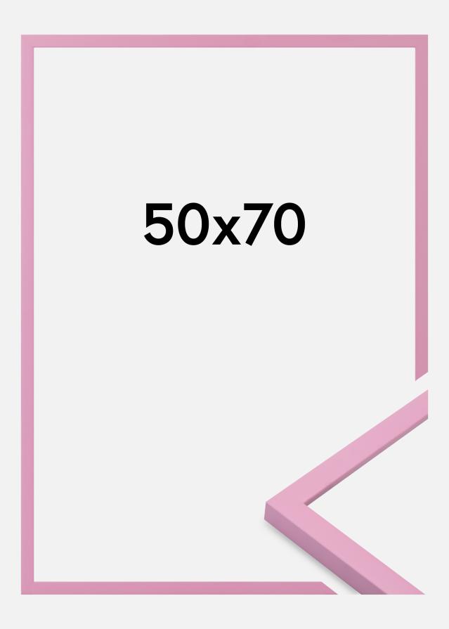 Ram Kent Akrylglas Rosa 50x70 cm