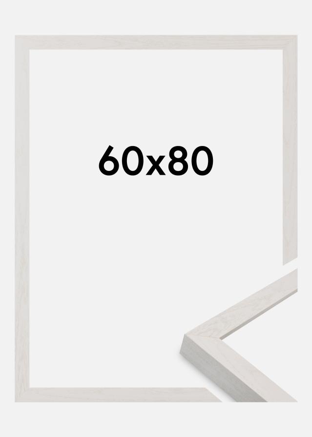 Ram Wells Akrylglas Vit 60x80 cm