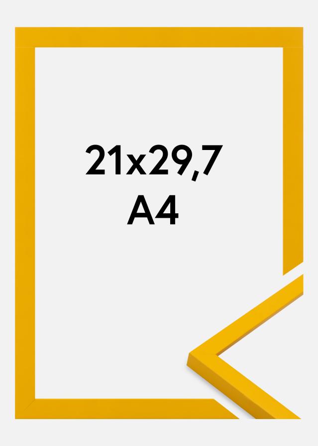 Ram Kent Akrylglas Gul 21x29,7 cm (A4)